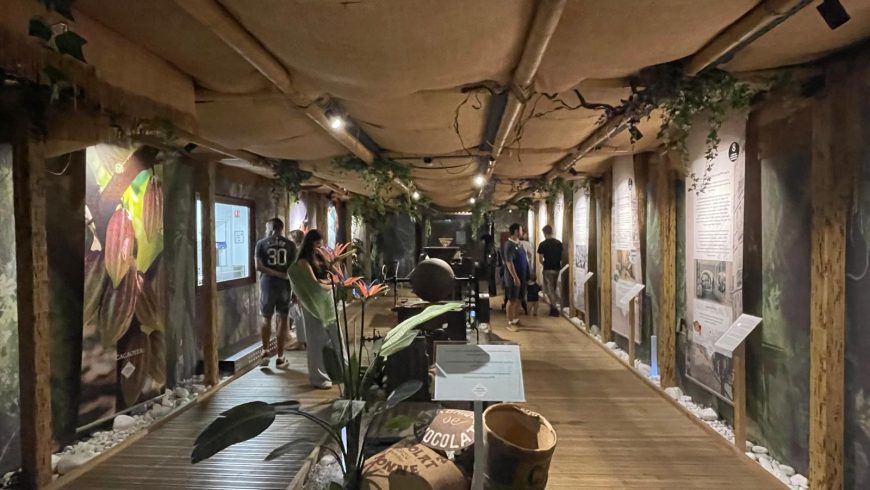 Une chambre au musée du chocolat de Bayonne