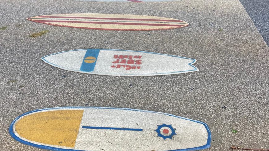 Républication de passage à surface en angle