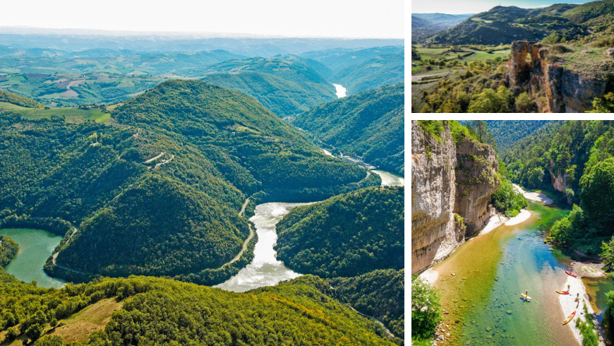 Nature spectaculaire autour du domaine le Vaxergues