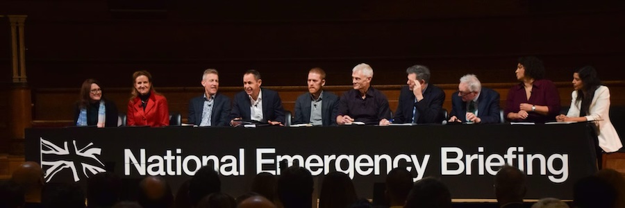 What we told UK leaders about climate and nature at a national emergency briefing