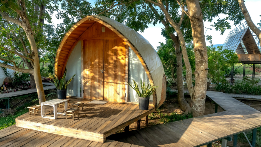 maison en bois écologique