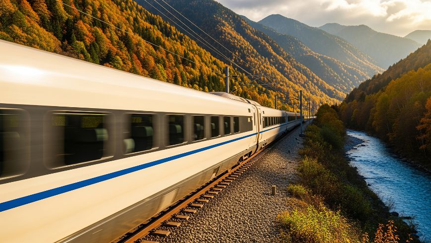 le train est le moyen de transport le moins polluant et le plus adapté aux déplacements durables