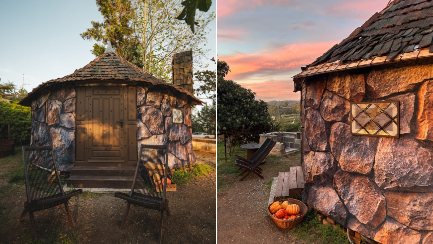 Glamping en Toscane où dormir dans la cabane de Hagrid