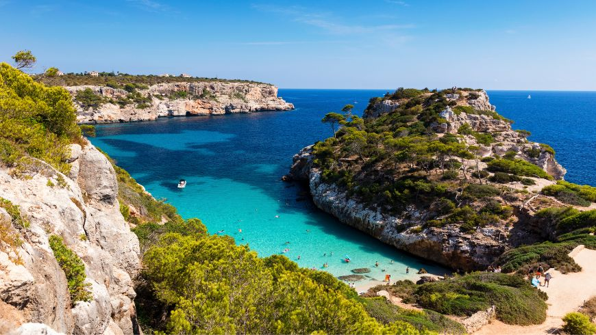 Crique secrète de Calo' des Moro, l'un des joyaux cachés de Majorque