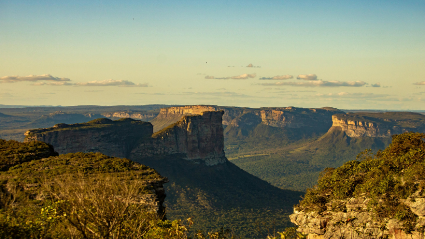 Vue imprenable sur la Chapada Diamantina Brésil, Cerrado
