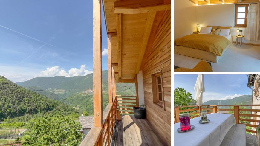 ferme biologique Mirtilla dans le Val di Cembra