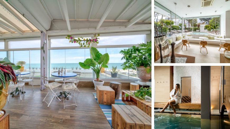 Riccione : un éco-hôtel de bord de mer alliant bien-être, design et nature.