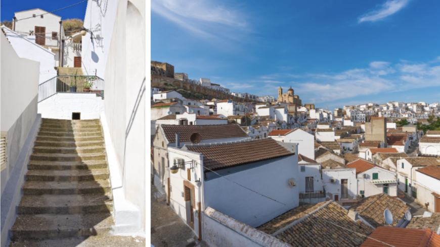 Pisticci, la vieille ville blanche 