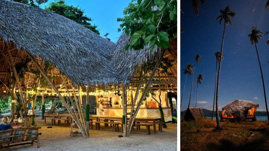 Dormir sous les étoiles : vie insulaire durable à Isla Experience, dans le nord de Palawan