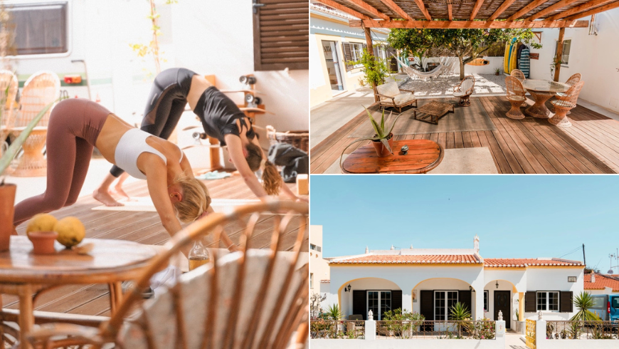 Vacances au Portugal, entre cours de yoga et surf