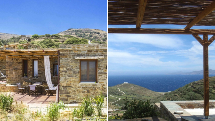 Glamping insulaire en Grèce