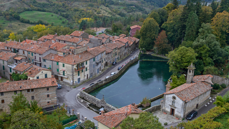 Villa Santa Fiora, Toscane