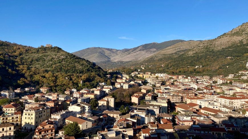 Itri, vue du sommet