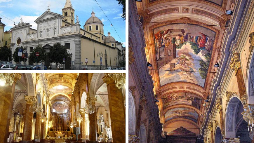L'église de Sant'Ambrogio avec ses fresques et son architecture