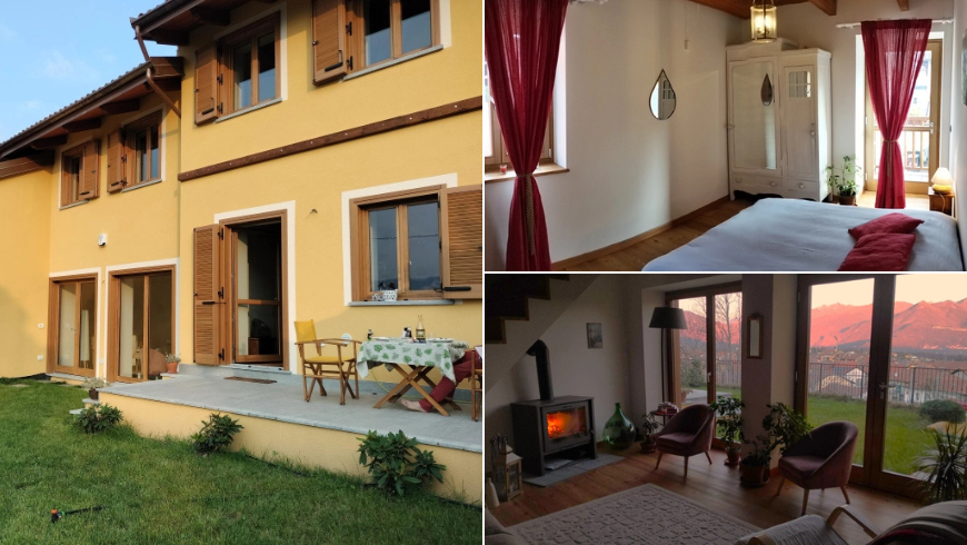 Où séjourner au vert à Buttigliera Alta : La Casa della Roccia