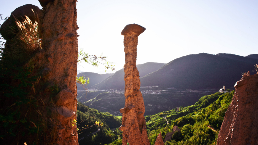 Les Pyramides de Segonzano, un incontournable de vos vacances dans la Vallée de la Cembra.