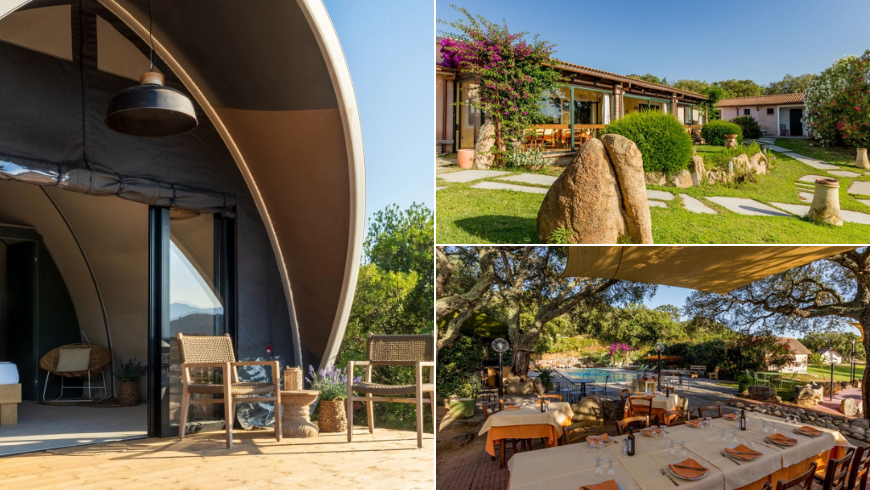 Glamping en Sardaigne