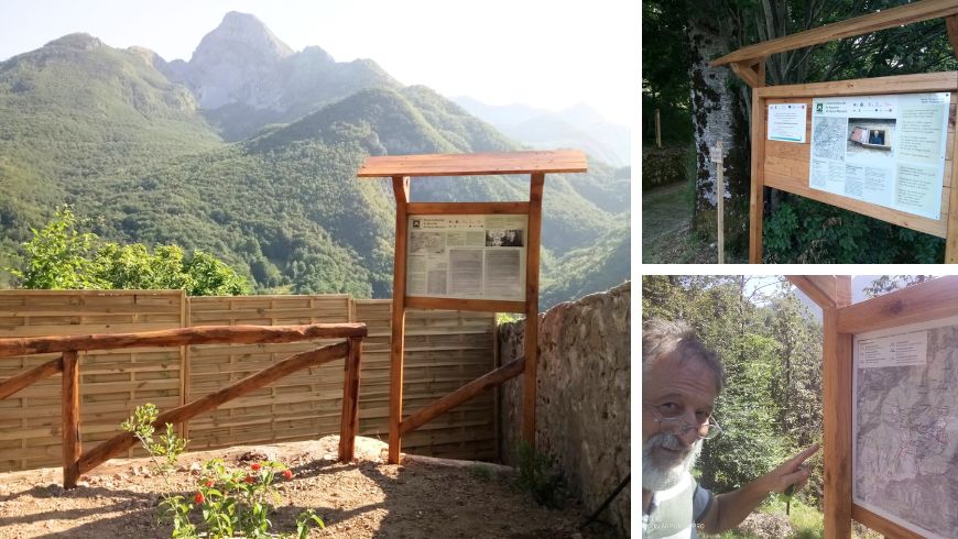 Alpes Apuanes, Parc Culturel Fosco Maraini, itinéraires et cartes