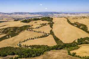 Val d'Orcia : Expériences lentes authentiques entre thermes, vignobles et sentiers anciens