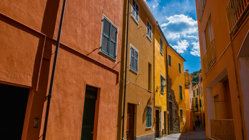 Noli, un beau village de Ligurie