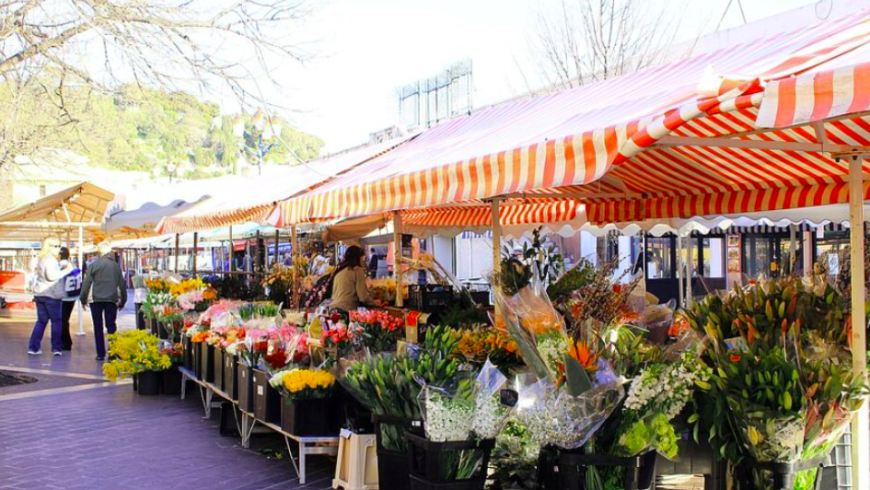 Marché aux fleurs du cours Saleya