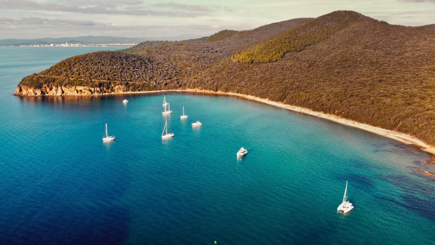 Les plages de Scarlino : Cala Violina