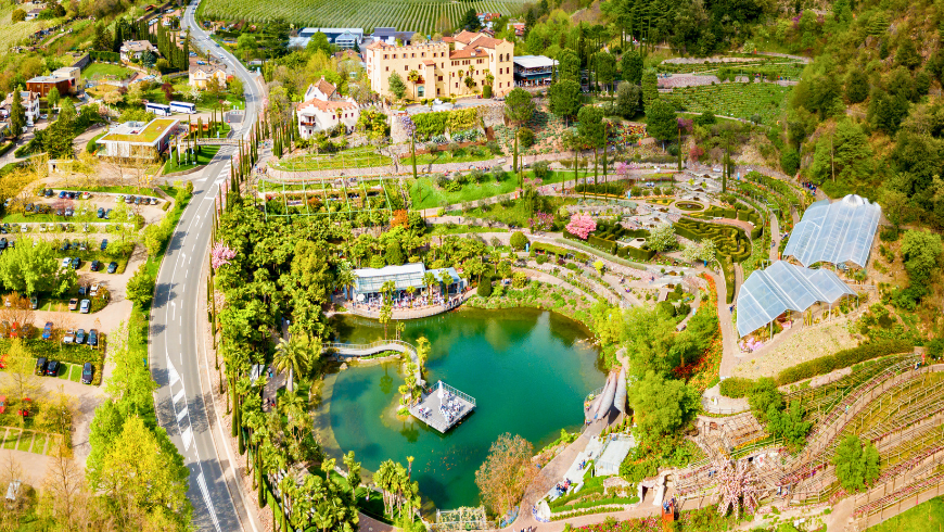 Jardins de Castel Trauttmansdorff : découvrez les plantes de tous les continents à Merano