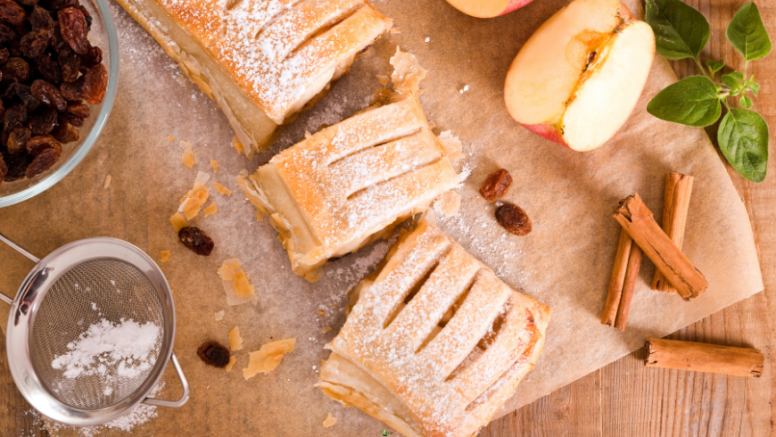 Strudel aux pommes