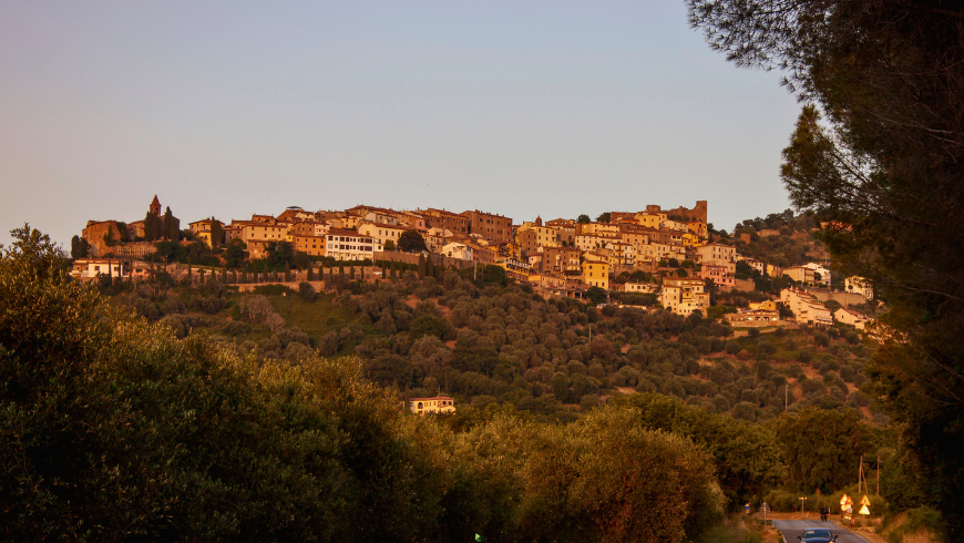 Scarlino, un village de la Maremme toscane