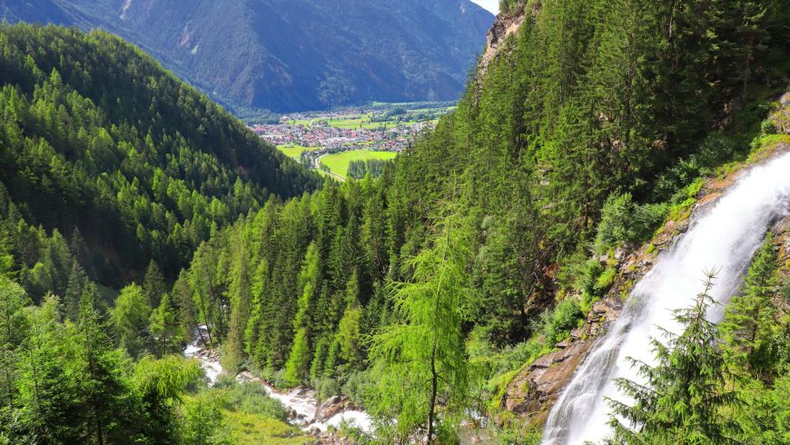 Cascade Parcines, Merano
