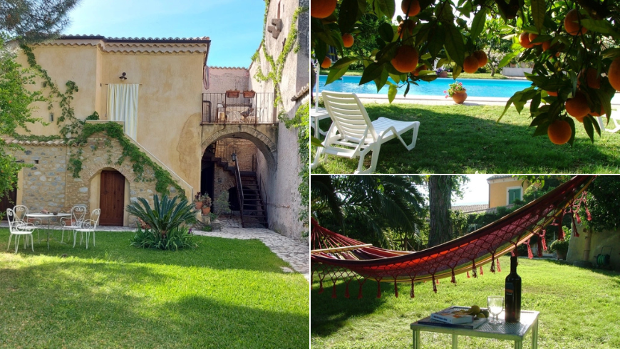 Villa Vittoria: retraites écologiques parmi les plantations d'agrumes