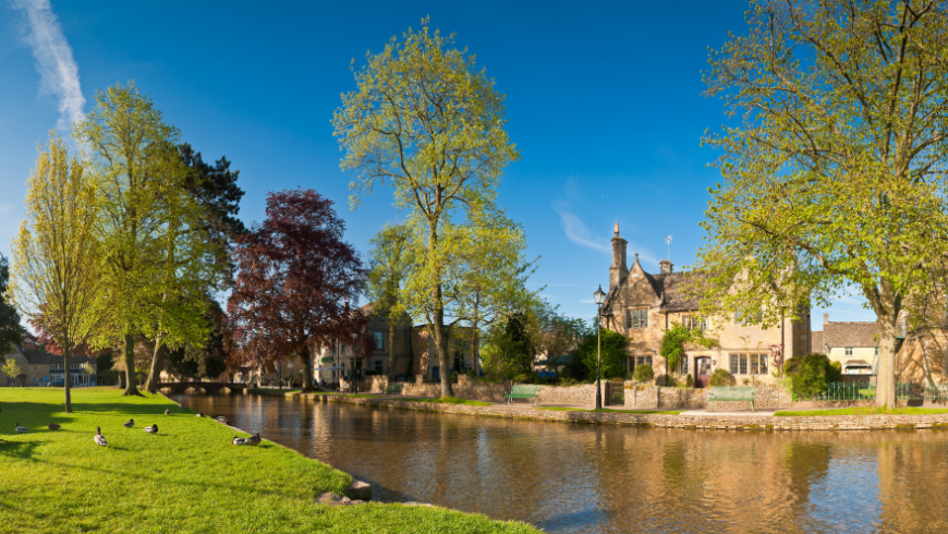 Bourton-on-the-Water, un village du comté de Gloucestershire en Angleterre