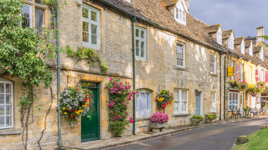 Stow-on-the-Wold, village anglais