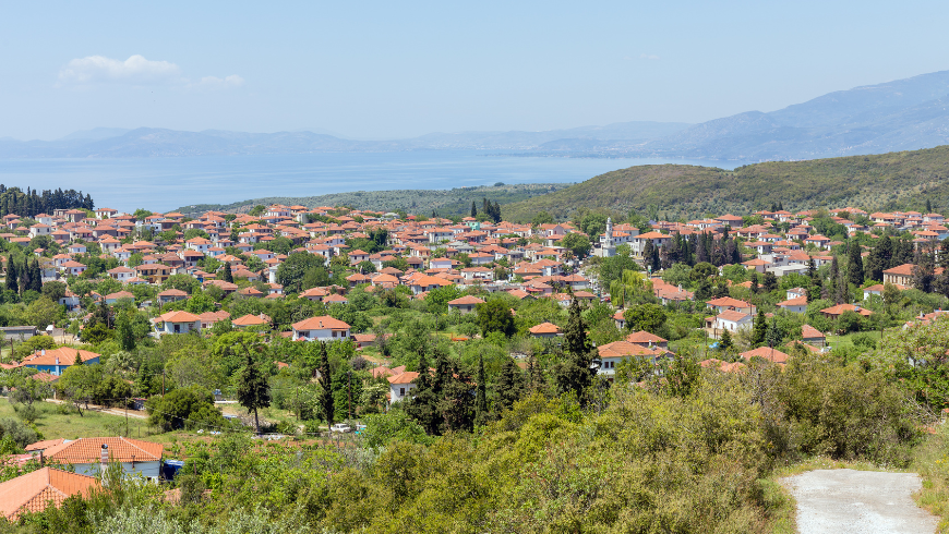 Argalasti, un village de la péninsule du Pélion