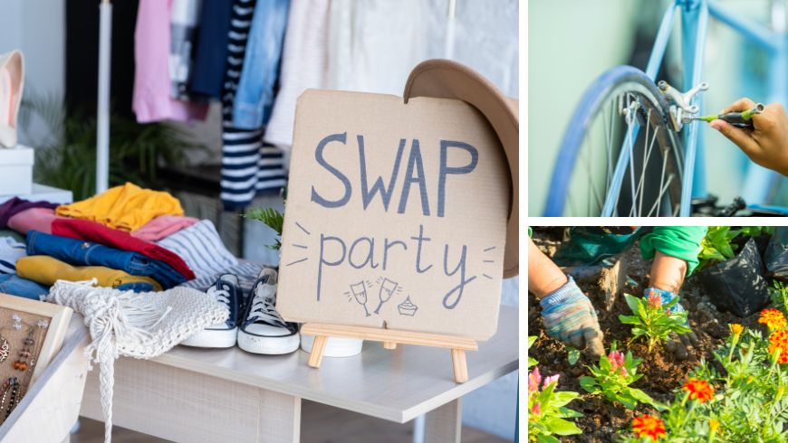 Expériences à vivre chez EcoLogica à Rovereto : de la fête d'échange aux ateliers de réparation de vélos et de jardinage