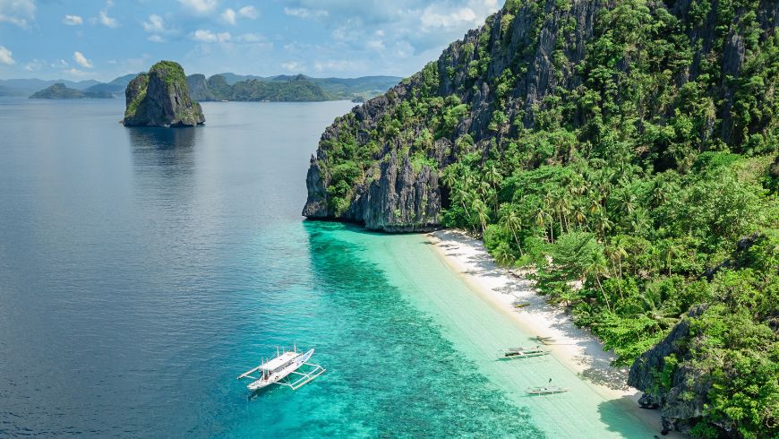 Île Daracotan ou El Nido à Palawan