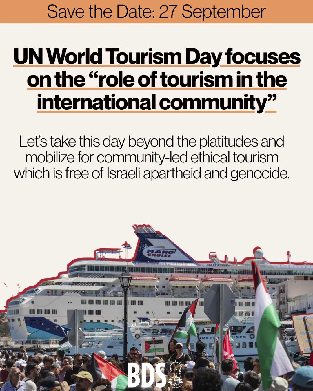 Un tourisme éthique sans apartheid et génocide israélien : l’événement BDS