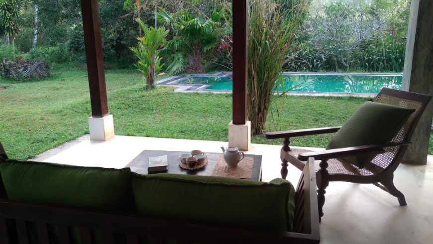 Villa écologique avec piscine naturelle, Weligama, Sri Lanka