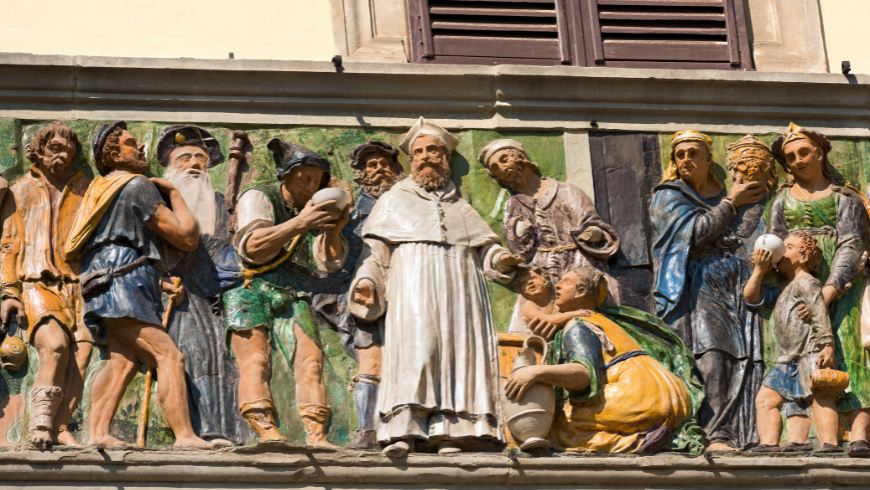 Frise de l'Hôpital du Ceppo
