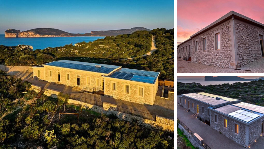 Rifugio di Mare, un ancien bâtiment militaire en pleine nature dans le parc naturel régional de Porto Conte