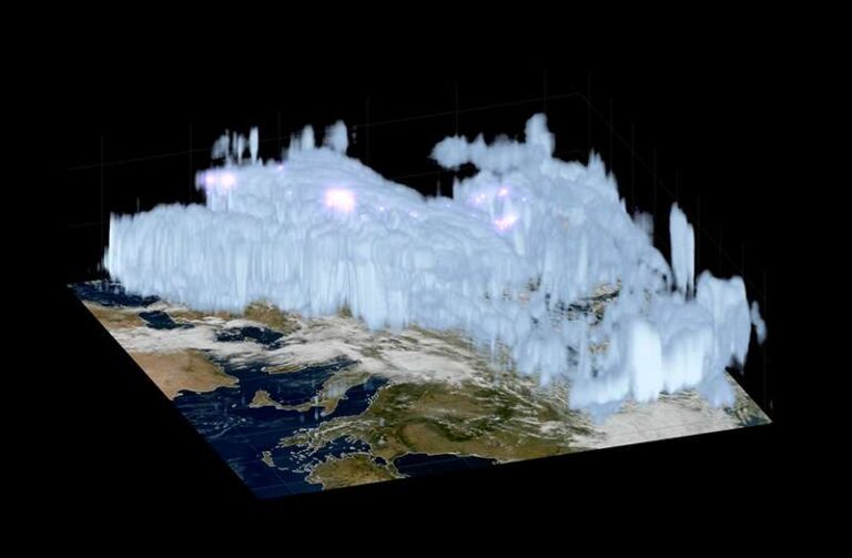 Le premier sondeur géostationnaire d'Europe entre en service pour suivre les tempêtes en quatre dimensions